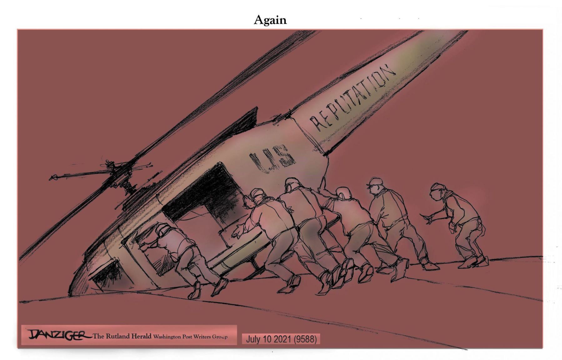 Jeff Danziger cartoon